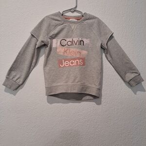 Calvin Klein Kids Gray Sweatshirt